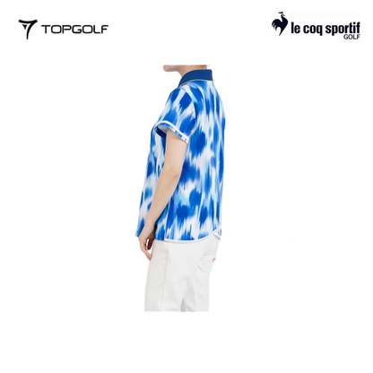 LE COQ POLO W LG5SHSR6L RJM CURVE LINE SHORT BL00 25SS