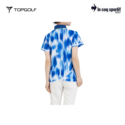 LE COQ POLO W LG5SHSR6L RJM CURVE LINE SHORT BL00 25SS