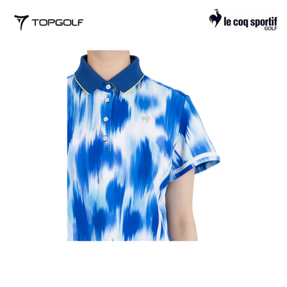 LE COQ POLO W LG5SHSR6L RJM CURVE LINE SHORT BL00 25SS