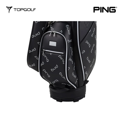 PING CADDIE BAG CB-L2503 MONOGRAM BLACK