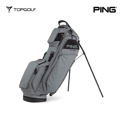 PING STAND BAG HOOFER 14 231 HEATHER/GREY BLACK