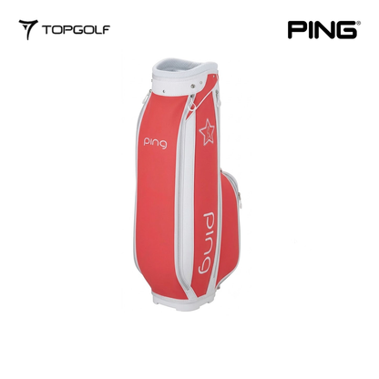 PING CADDIE BAG CB-L2504 CASUAL CORAL RED