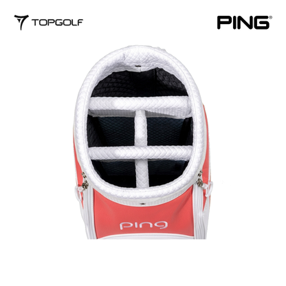 PING CADDIE BAG CB-L2504 CASUAL CORAL RED
