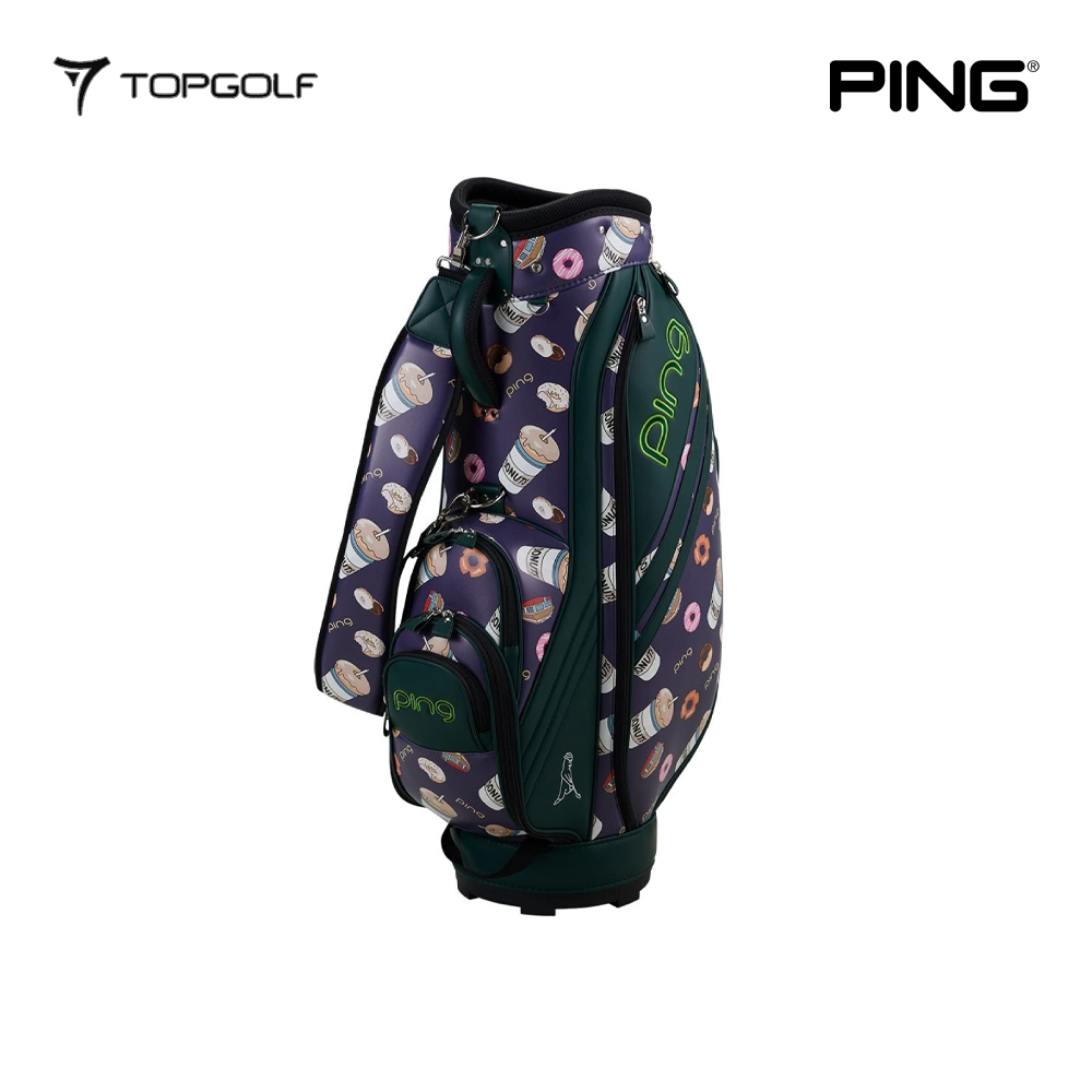 PING CADDIE BAG CB-L2505 DONUTS NAVY/GREEN