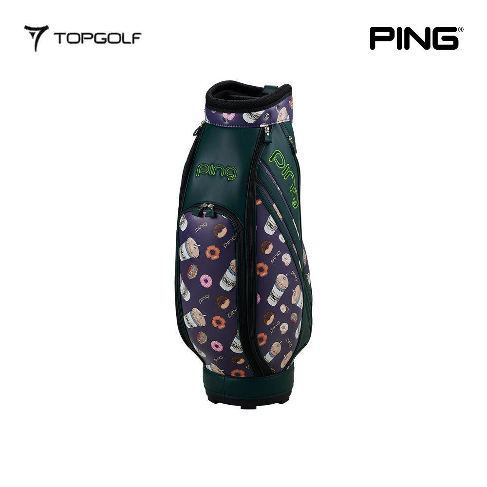 PING CADDIE BAG CB-L2505 DONUTS NAVY/GREEN