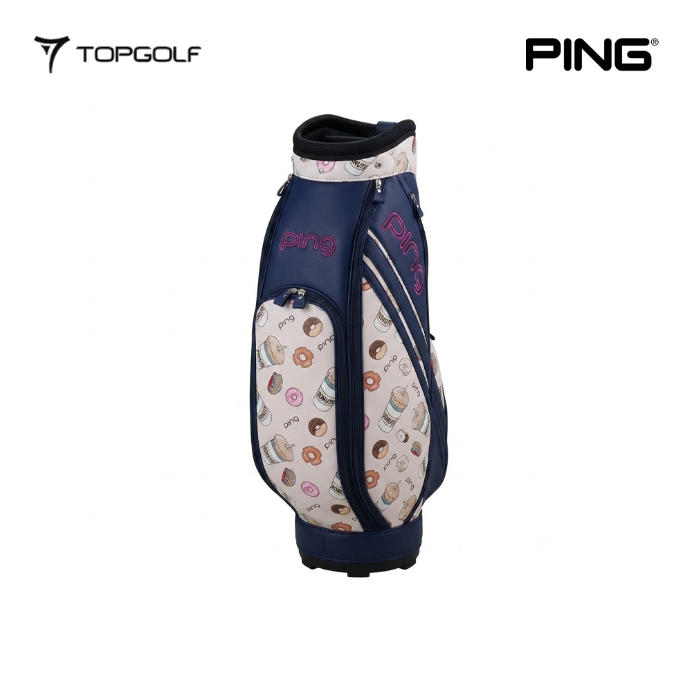 PING CADDIE BAG CB-L2505 DONUTS PINK/NAVY