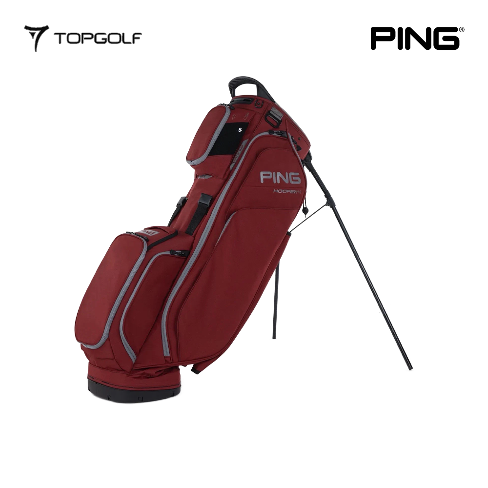 PING STAND BAG HOOFER 231 26 DEEP RED