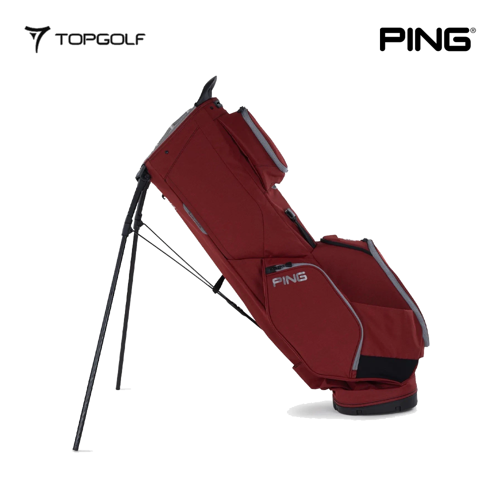 PING STAND BAG HOOFER 231 26 DEEP RED