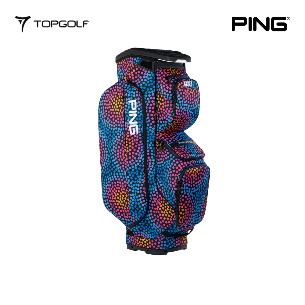 PING CADDIE BAG TRAVERSE 244 26 MOSAIC