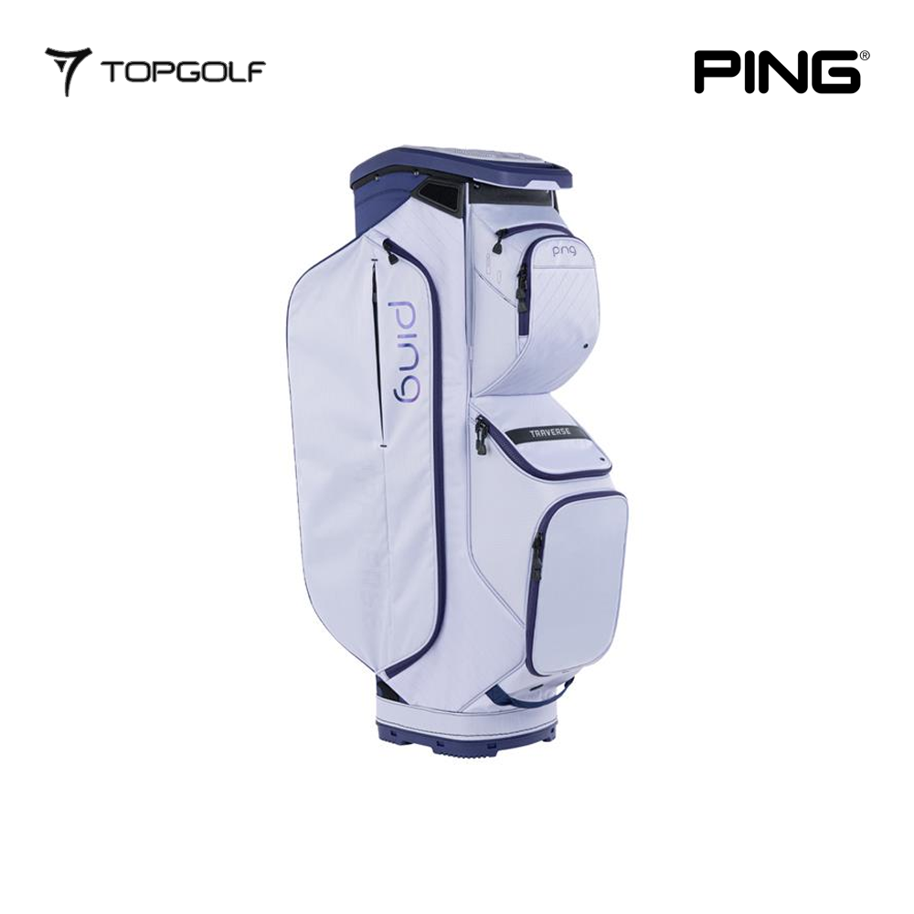 PING CADDIE BAG TRAVERSE 244 26 LILAC/PLUM