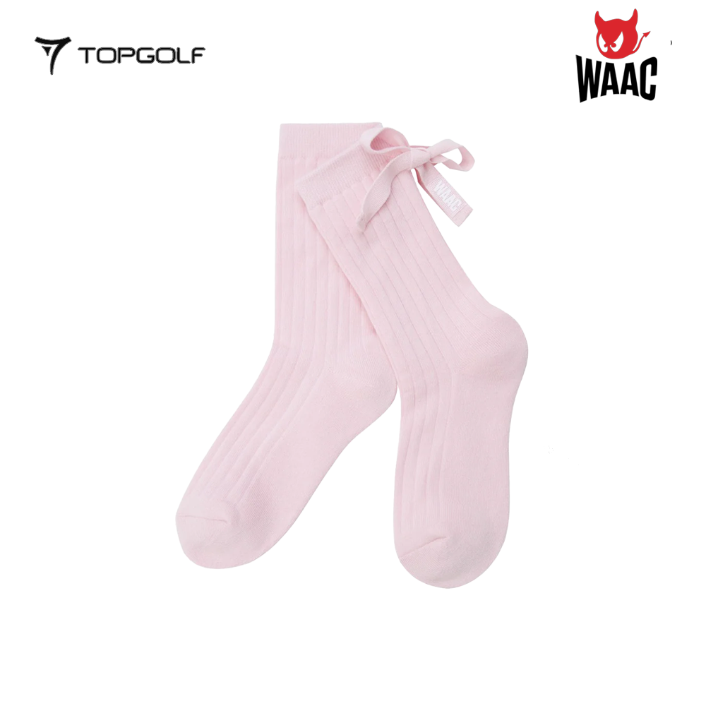 WAAC Socks W Athletic Ribbon WQLCX25412-PIL 25SS – Kaos Kaki Golf Wanita Sporty
