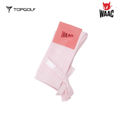 WAAC Socks W Athletic Ribbon WQLCX25412-PIL 25SS – Kaos Kaki Golf Wanita Sporty