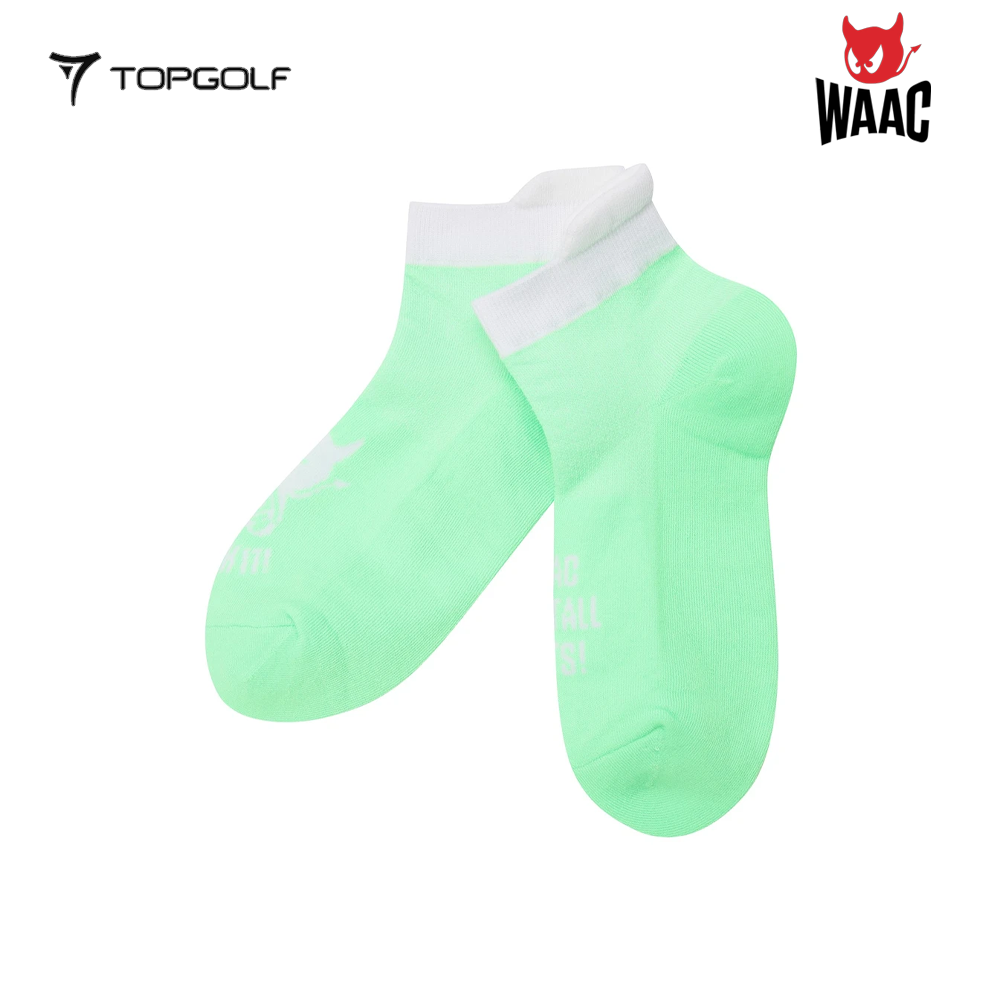 WAAC SOCKS WOMEN SS25 WGLCX25113-YGN FR