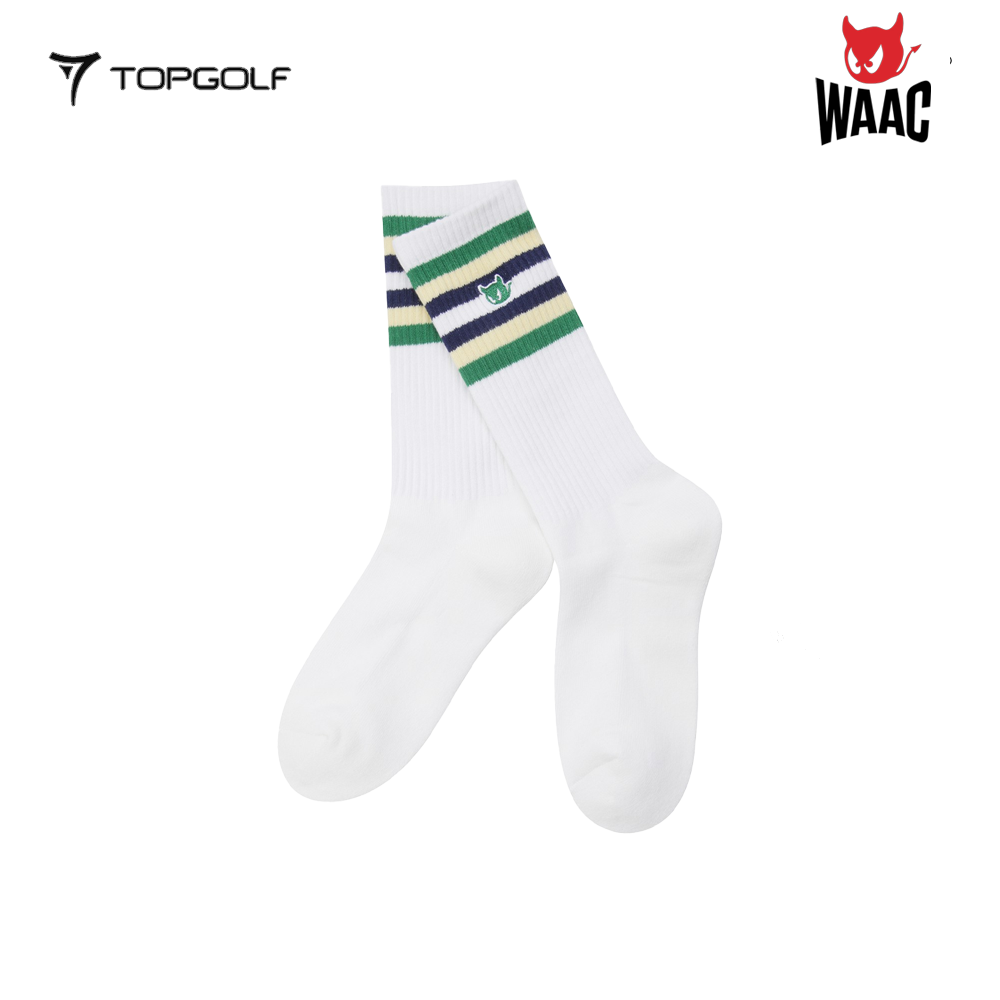 WAAC Socks Women SS25 WGLCX25114-GRX FR – Kaos Kaki Golf Wanita Stylish & Nyaman