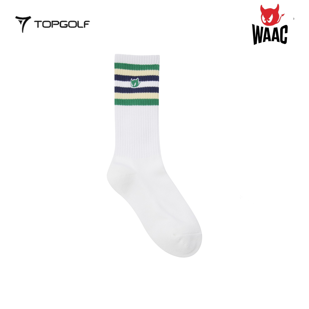 WAAC Socks Women SS25 WGLCX25114-GRX FR – Kaos Kaki Golf Wanita Stylish & Nyaman