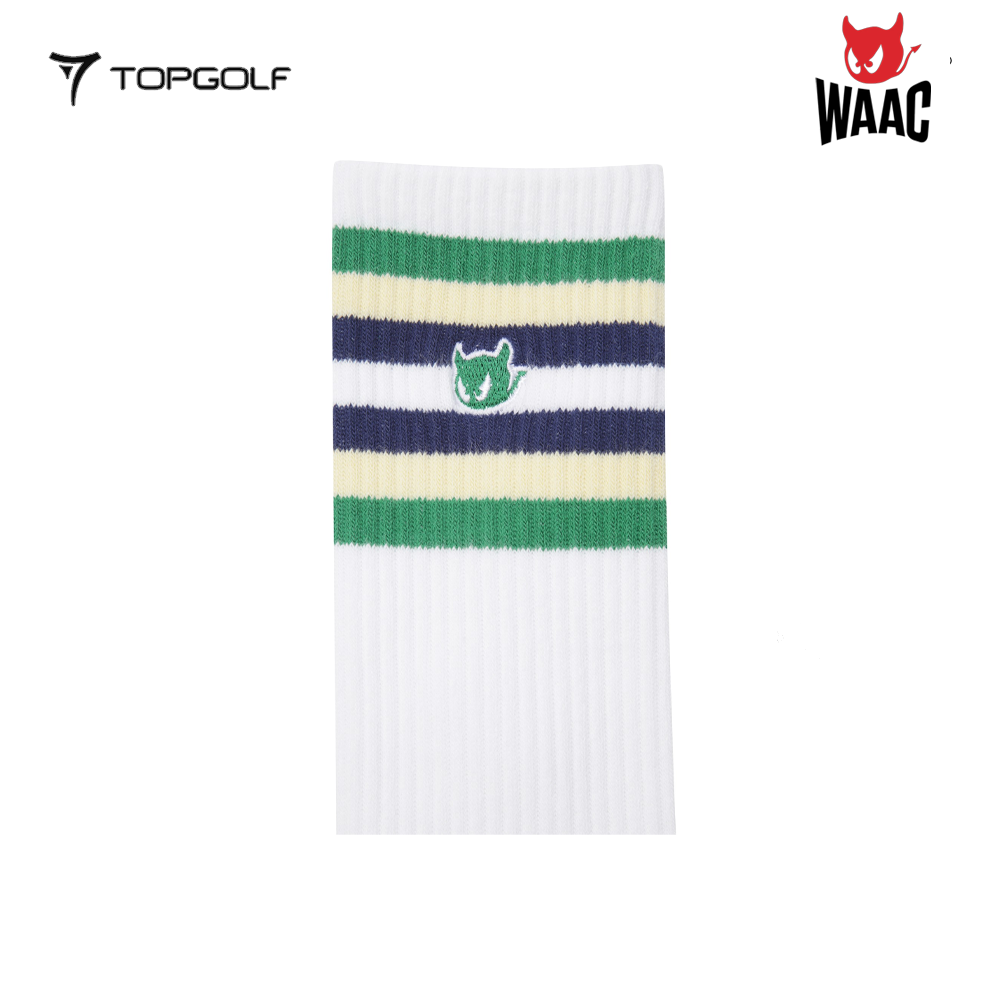 WAAC Socks Women SS25 WGLCX25114-GRX FR – Kaos Kaki Golf Wanita Stylish & Nyaman