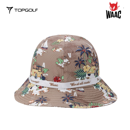 WAAC Cap Women SS25 WGRCX25310-BEX FR – Topi Golf Wanita Sporty Klasik Adjustable