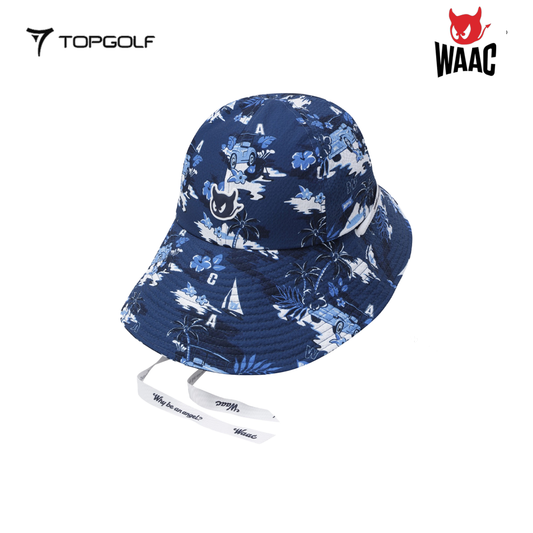 WAAC Cap Women SS25 WGRCX25310-NYX FR – Topi Golf Wanita Sporty Elegan Adjustable