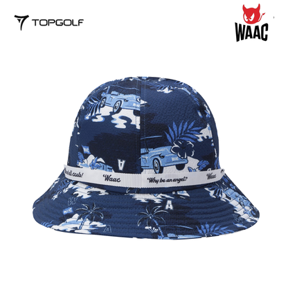 WAAC Cap Women SS25 WGRCX25310-NYX FR – Topi Golf Wanita Sporty Elegan Adjustable