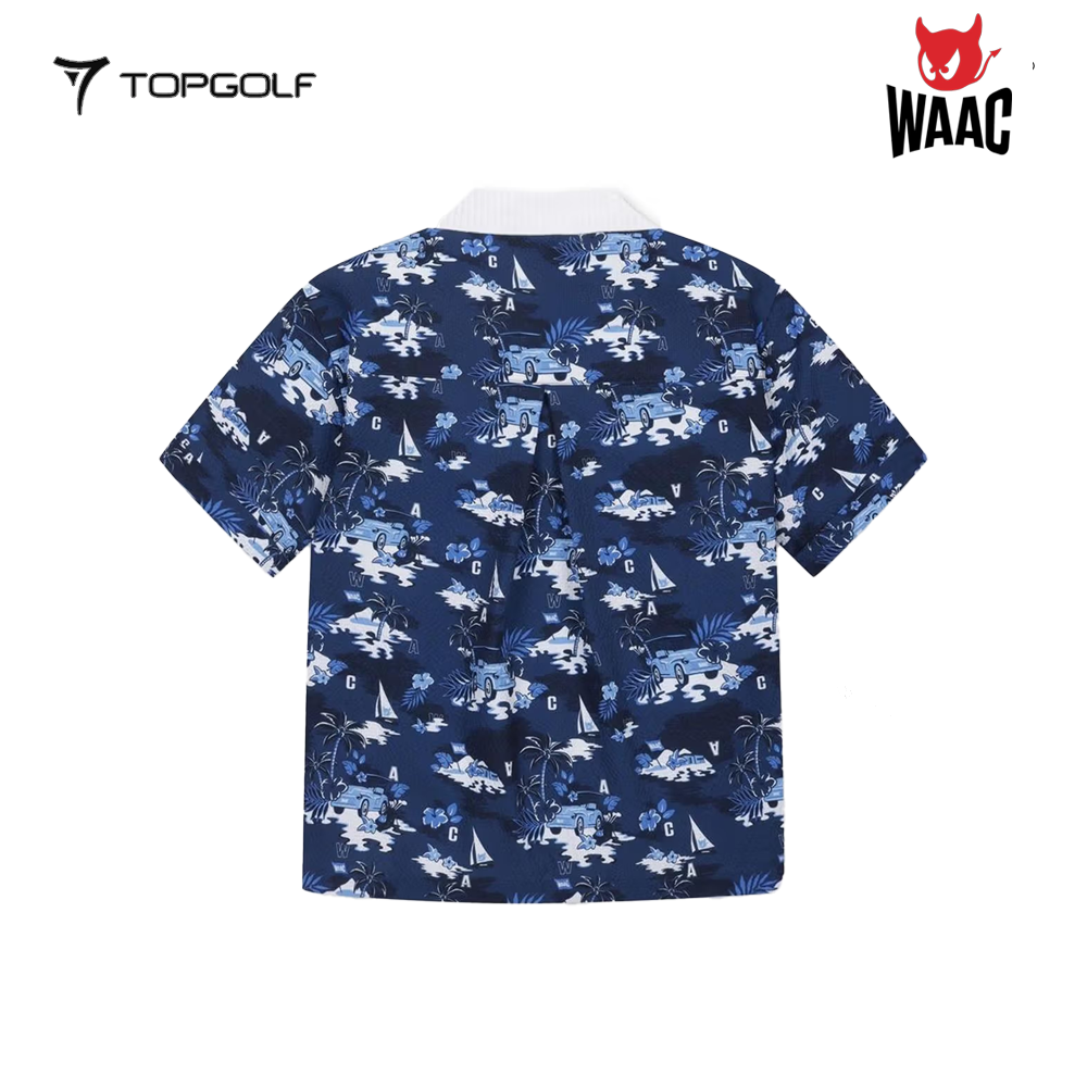 WAAC Polo Women 25SS WWTCM25306-NYX – Polo Golf Wanita Sporty Elegan