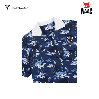 WAAC Polo Women 25SS WWTCM25306-NYX – Polo Golf Wanita Sporty Elegan