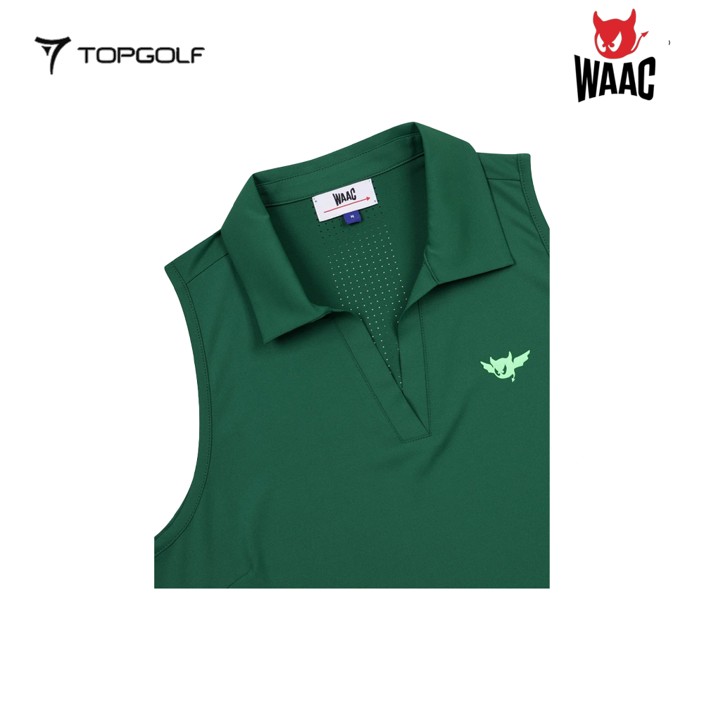 WAAC Polo Women 25SS WLTCM25417-GRX – Polo Golf Wanita Sporty Elegan