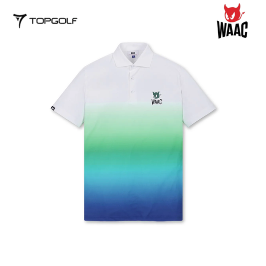 WAAC POLO M ATHLETIC GRADATION WTTCM25413-GRX 25SS