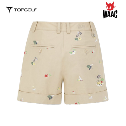 WAAC Shorts Wanita SS25 WWPNM2530 - Celana Pendek Wanita Trendy dan Nyaman