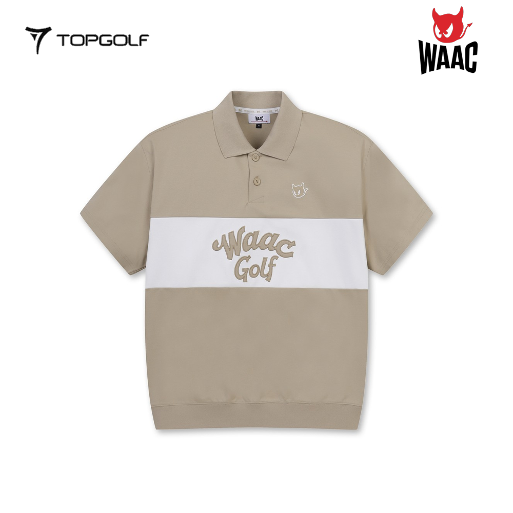 WAAC POLO SHIRT MEN SS25 WMTCM25205-BEX