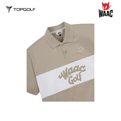 WAAC POLO SHIRT MEN SS25 WMTCM25205-BEX
