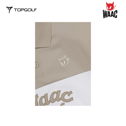 WAAC POLO SHIRT MEN SS25 WMTCM25205-BEX
