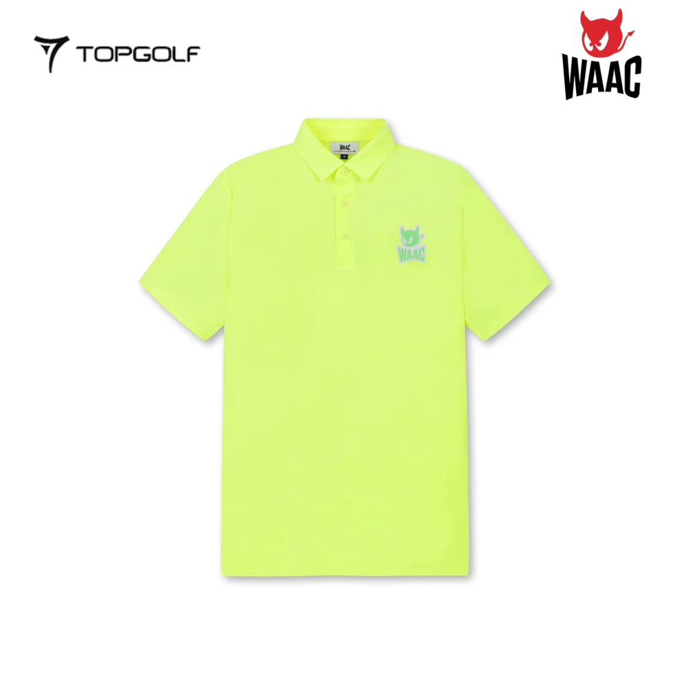 WAAC POLO SHIRT MEN SS25 WTTCM25411-YGN