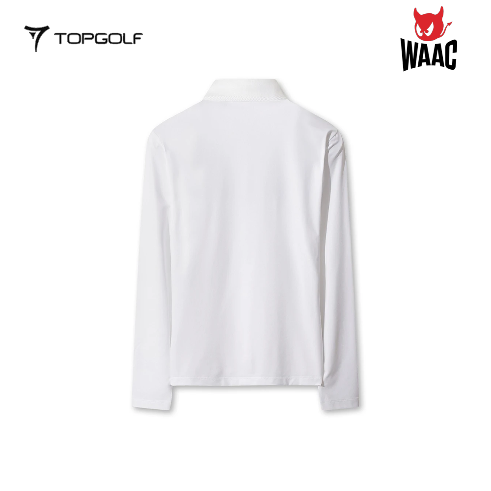 WAAC LONG SLEEVE POLO WOMEN WWTBS26101-WHX 26SS