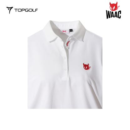WAAC LONG SLEEVE POLO WOMEN WWTBS26101-WHX 26SS