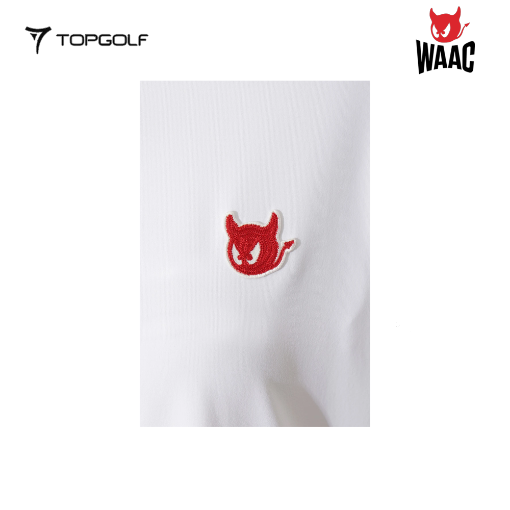 WAAC LONG SLEEVE POLO WOMEN WWTBS26101-WHX 26SS
