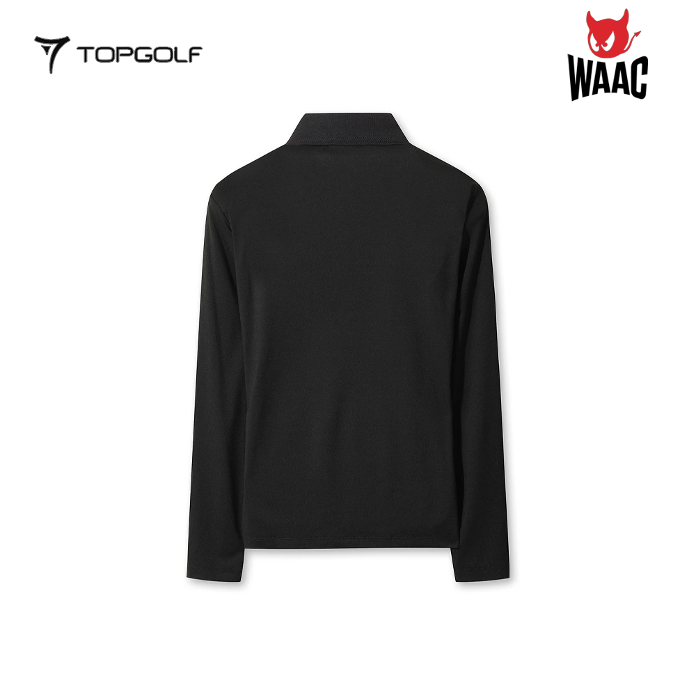 WAAC LONG SLEEVE POLO WOMEN WWTBS26101-BKX 26SS