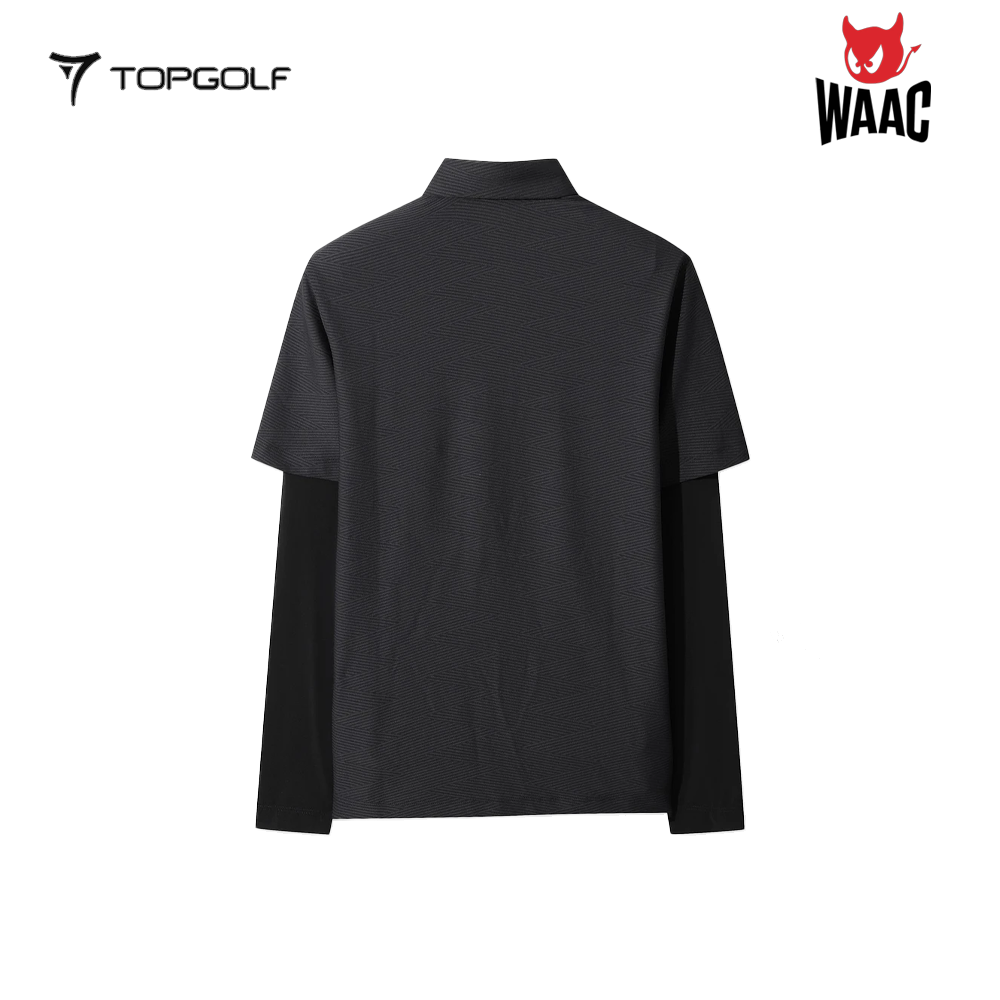 WAAC LONG SLEEVE POLO MEN WMTBM26205-BKX 26SS