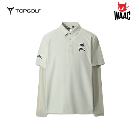 WAAC LONG SLEEVE POLO MEN WMTBM26205-KHL 26SS
