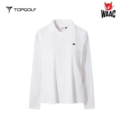 WAAC POLO LONGSLEEVES WOMEN WWTBM26300-WHX 26SS