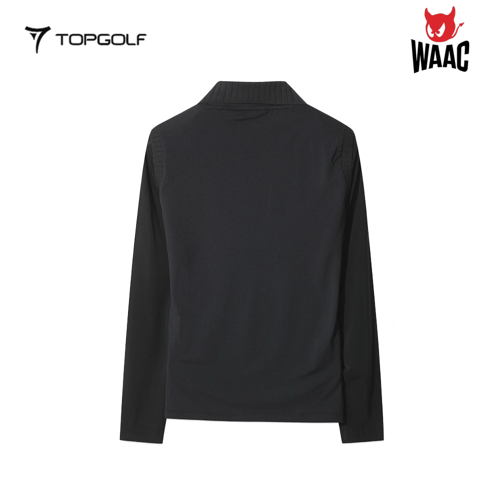 WAAC POLO LONGSLEEVES WOMEN WWTBM26300-BKX 26SS