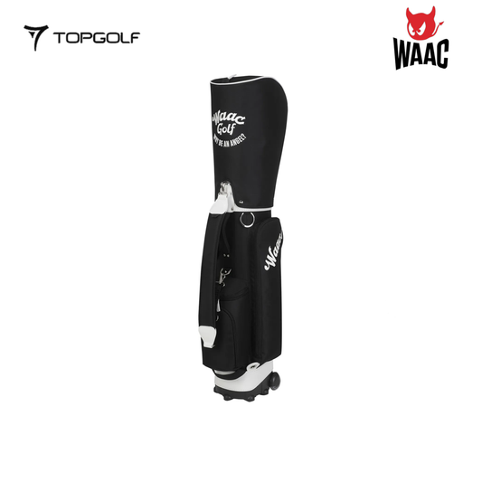 WAAC CADDIE BAG W WHEEL (9'') WGBNX25100-BKX 25SS