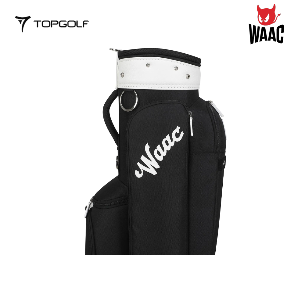 WAAC CADDIE BAG W WHEEL (9'') WGBNX25100-BKX 25SS