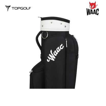 WAAC CADDIE BAG W WHEEL (9'') WGBNX25100-BKX 25SS