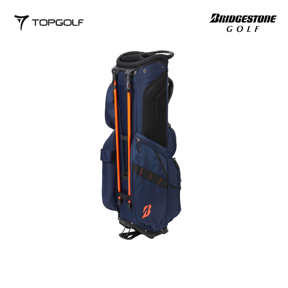 BRIDGESTONE CB2525 Lightweight Stand Bag 9? Navy – Tas Golf Stand Ringan