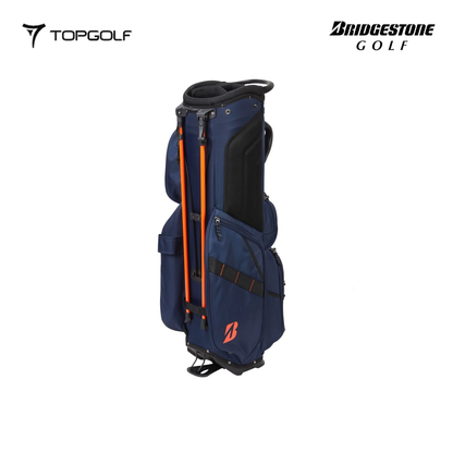 BRIDGESTONE CB2525 Lightweight Stand Bag 9? Navy – Tas Golf Stand Ringan