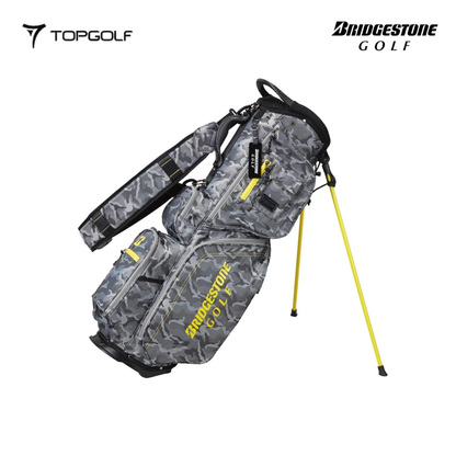 BRIDGESTONE CB2525 Lightweight Stand Bag 9? Camo  – Tas Golf Stand Ringan