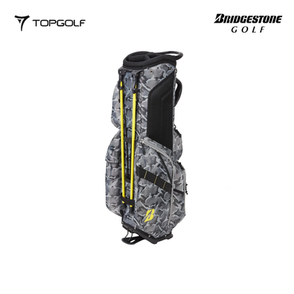 BRIDGESTONE CB2525 Lightweight Stand Bag 9? Camo  – Tas Golf Stand Ringan