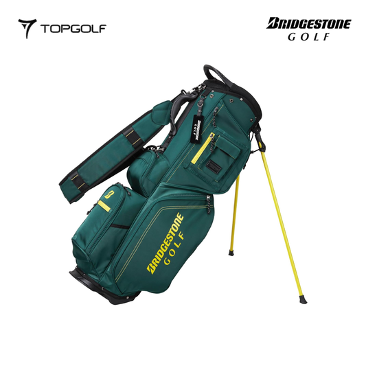 BRIDGESTONE CB2525 Lightweight Stand Bag 9? Hijau – Tas Golf Stand Ringan