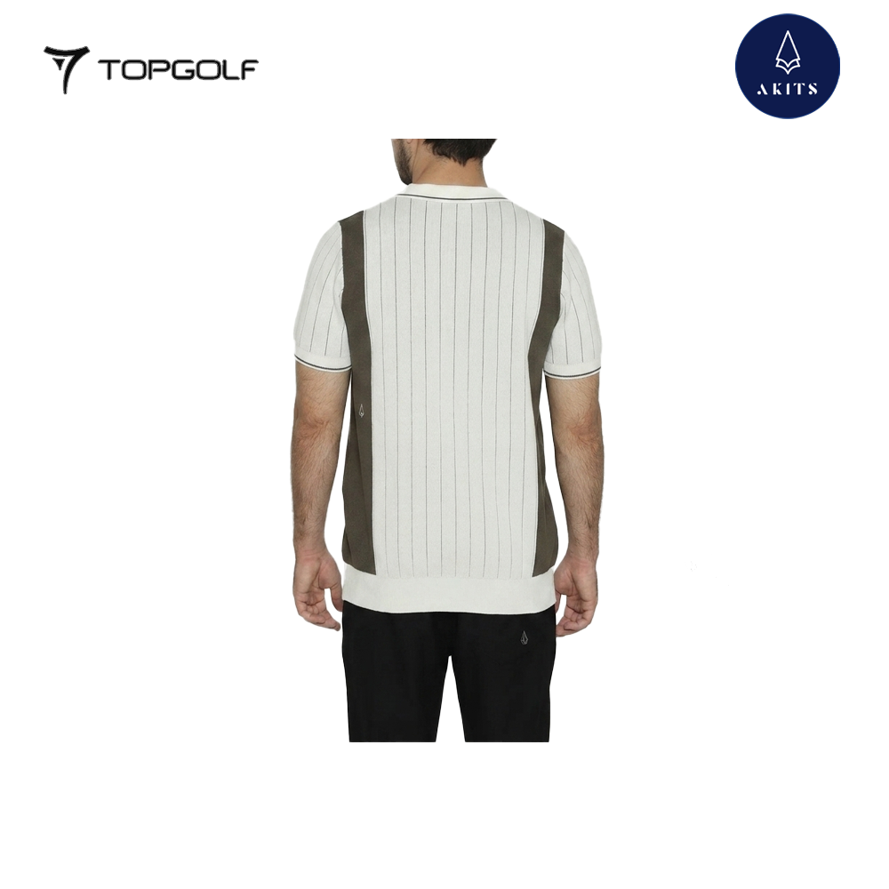AKITS KNITTED POLO AM0320 MEN EMERSON  WHITE