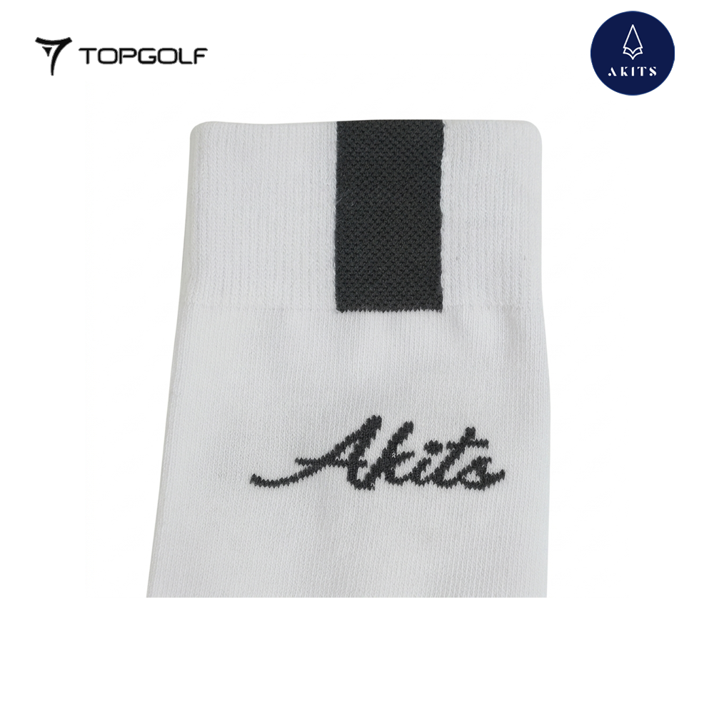 AKITS SOCKS ASM01 MEN CREW WHITE